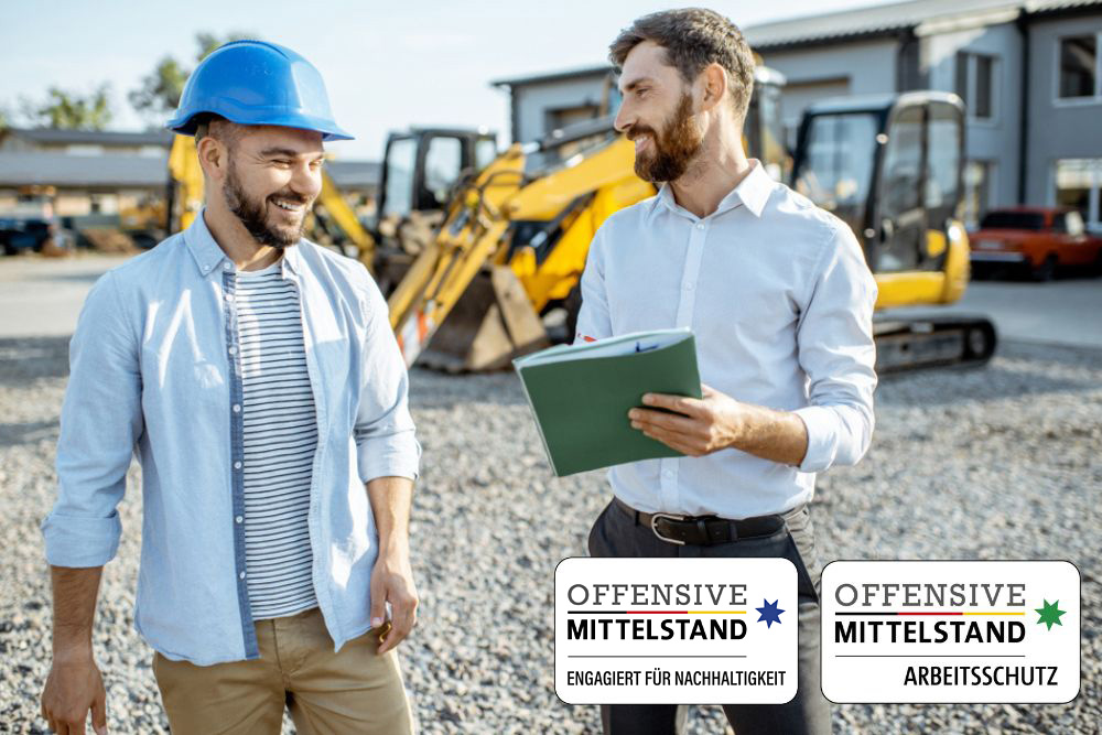 Bauunternehmer und Verkaufsberater © RossHelen/Shutterstock.com Bauunternehmer und Verkaufsberater © RossHelen/Shutterstock.com